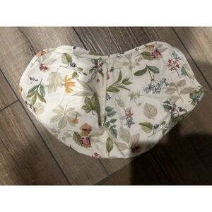 Longaberger Bowl Basket Liner Botanical Fields 11" or 11 inch Woven